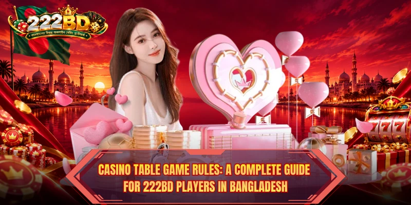 Casino Table Game Rules: A Complete Guide For 222BD Players In Bangladesh