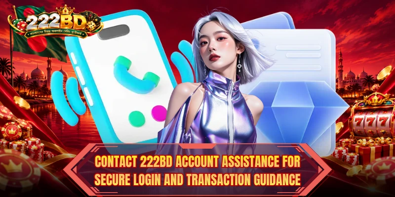 Contact 222BD account assistance for secure login and transaction guidance
