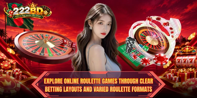 Explore Online Roulette Games through clear betting layouts and varied roulette formats.