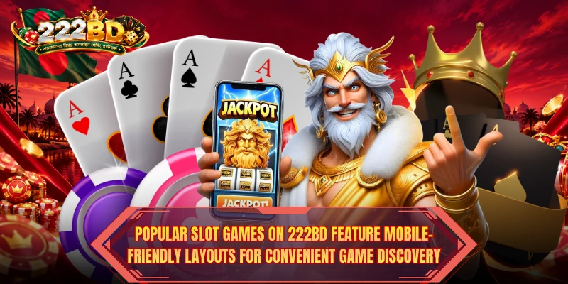 Popular Slot Games on 222BD feature mobile-friendly layouts for convenient game discovery.