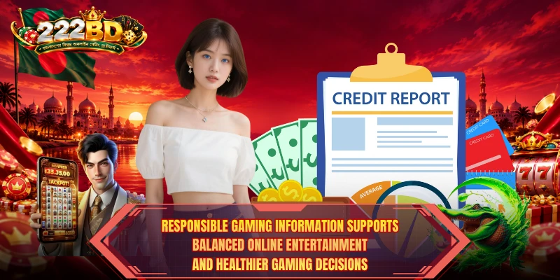 Responsible Gaming Information supports balanced online entertainment and healthier gaming decisions.